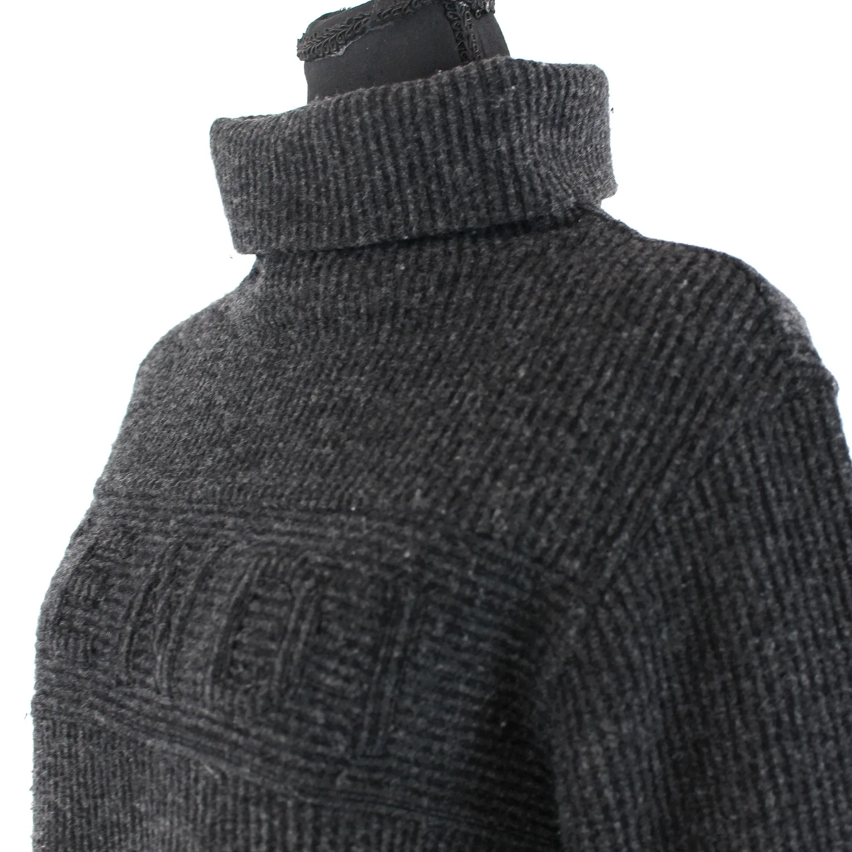 Fendi Logo Turtleneck Sweater