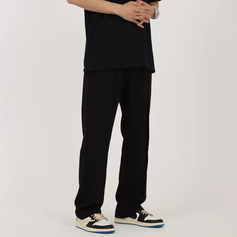Flared Drape Casual Pants