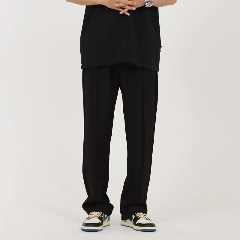 Flared Drape Casual Pants