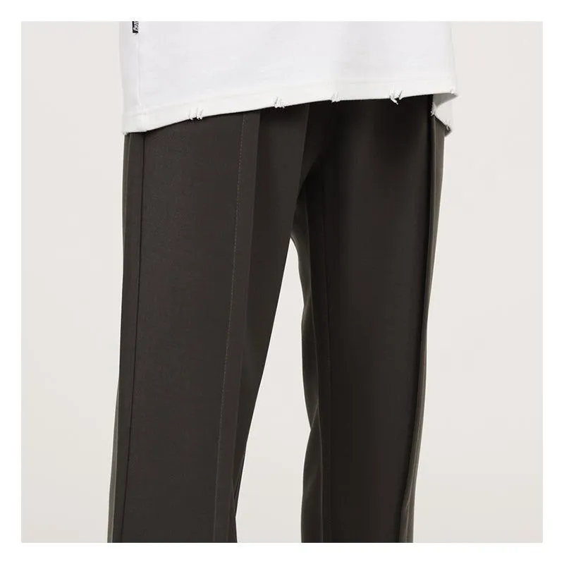 Flared Drape Casual Pants