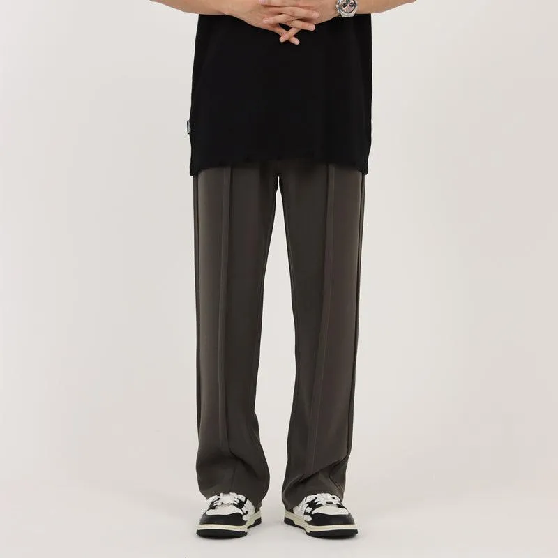 Flared Drape Casual Pants
