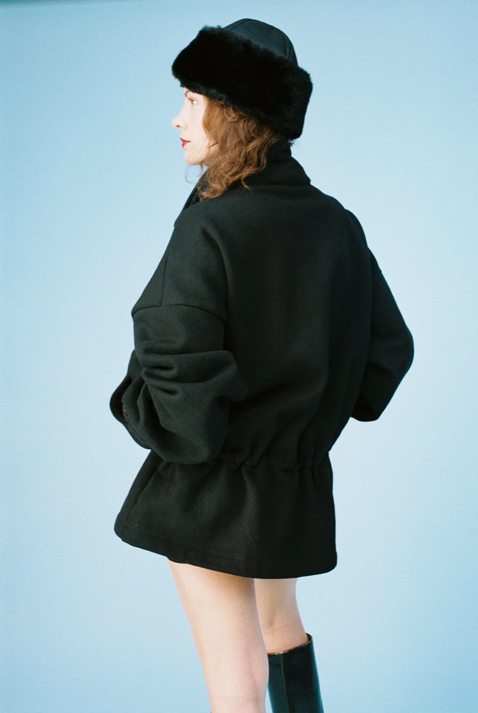 Fleece City Jacket - Black