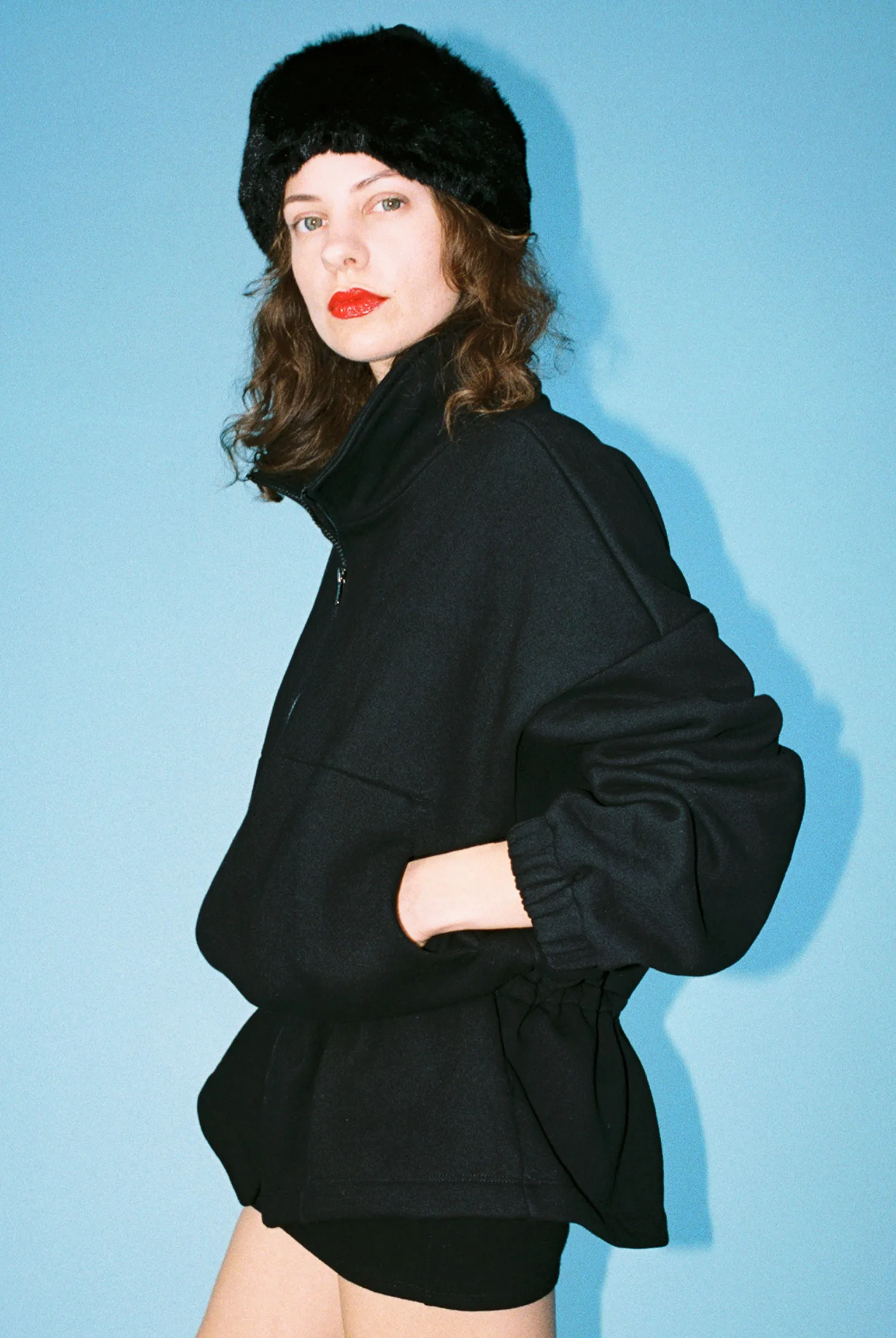 Fleece City Jacket - Black