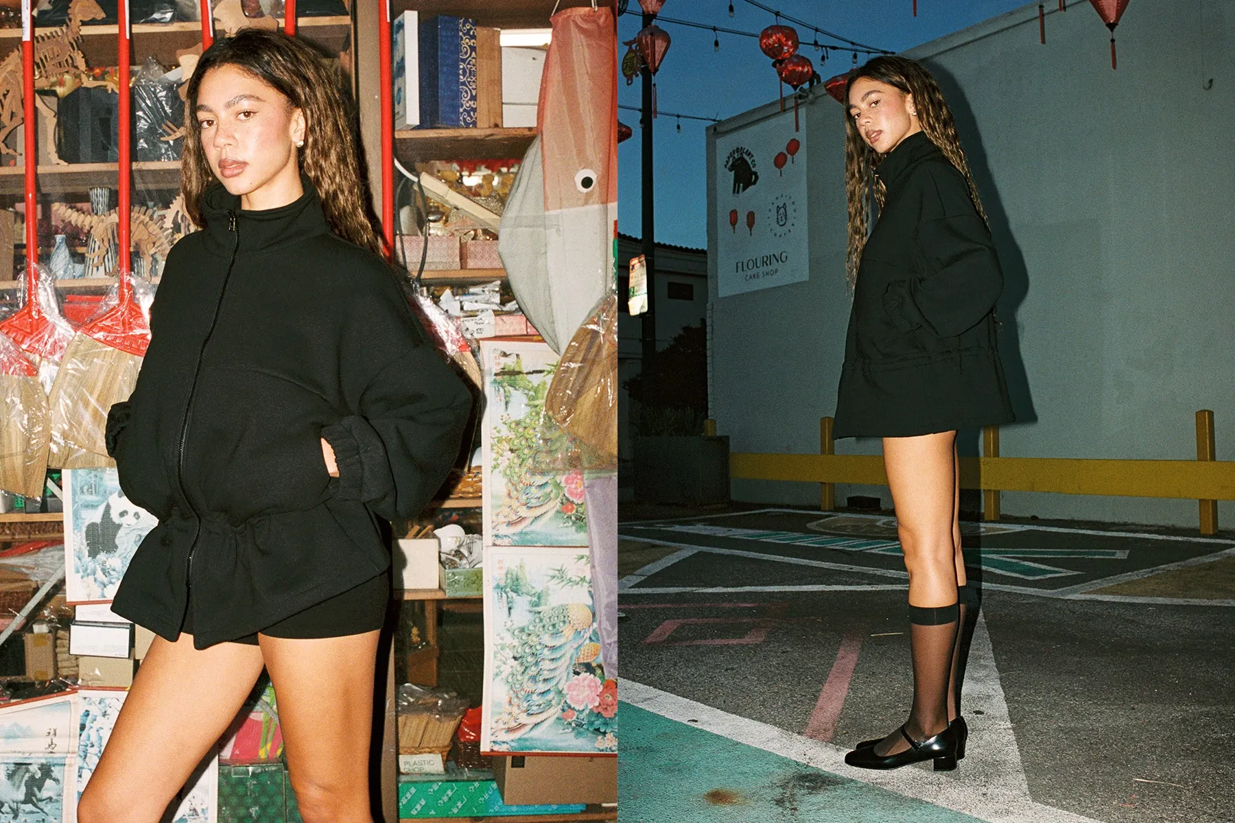Fleece City Jacket - Black