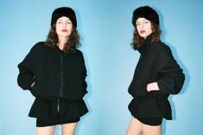 Fleece City Jacket - Black