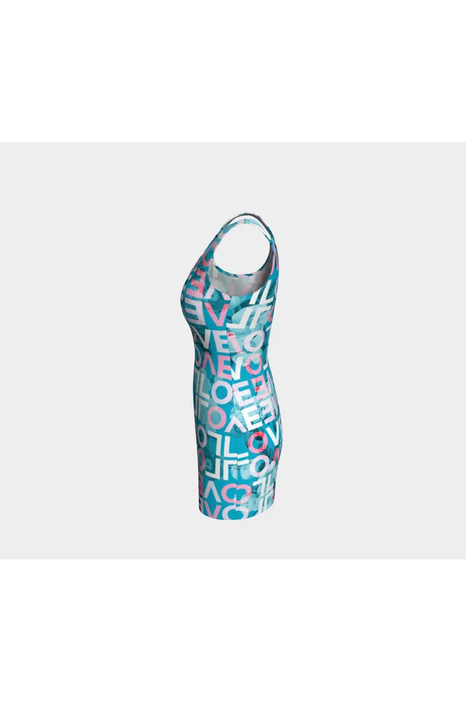 Floral Love Bodycon Dress