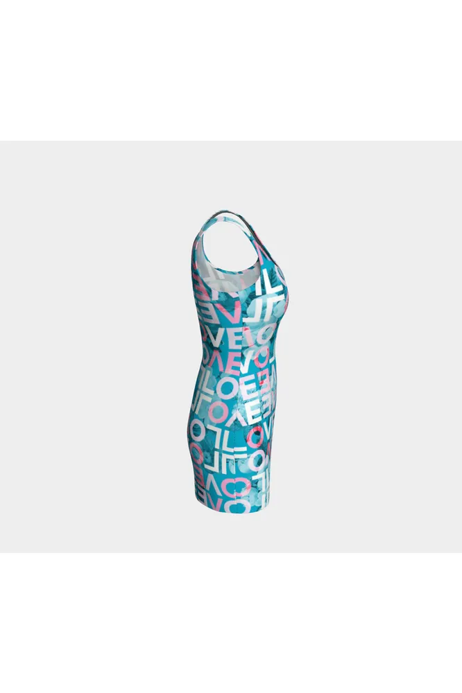 Floral Love Bodycon Dress