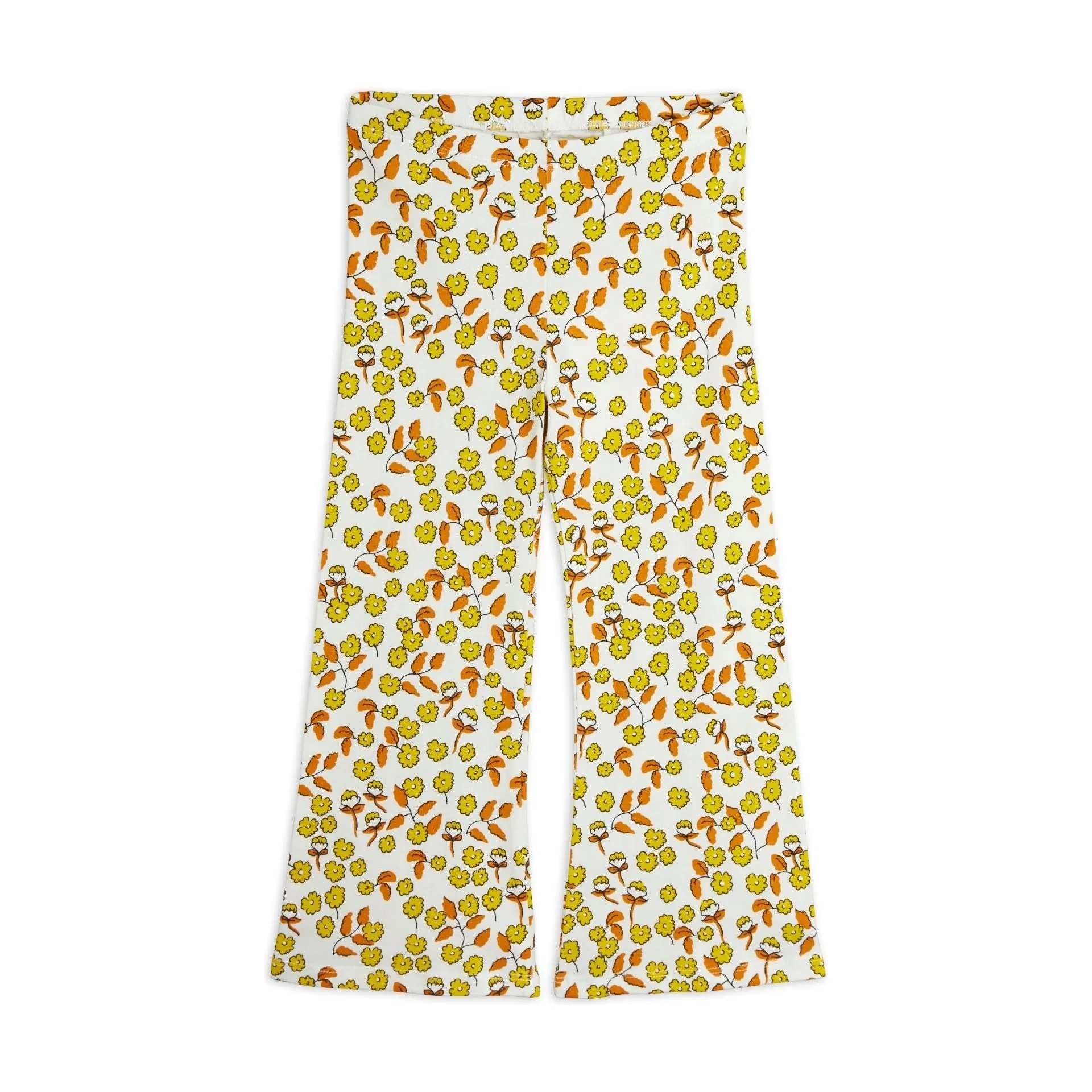 Flowers Aop Flared Trousers