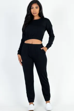 French Terry Pullover & Joggers Set