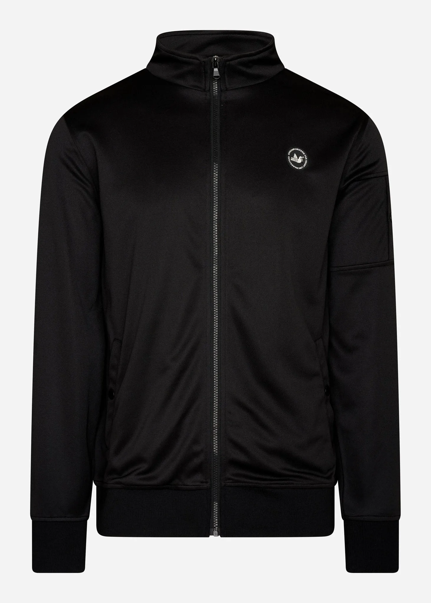 Fury track top - black