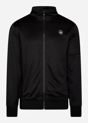 Fury track top - black