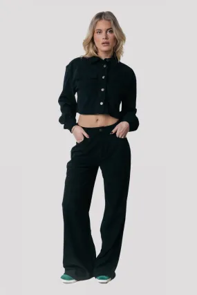 Gaias Corduroy Pants | Black