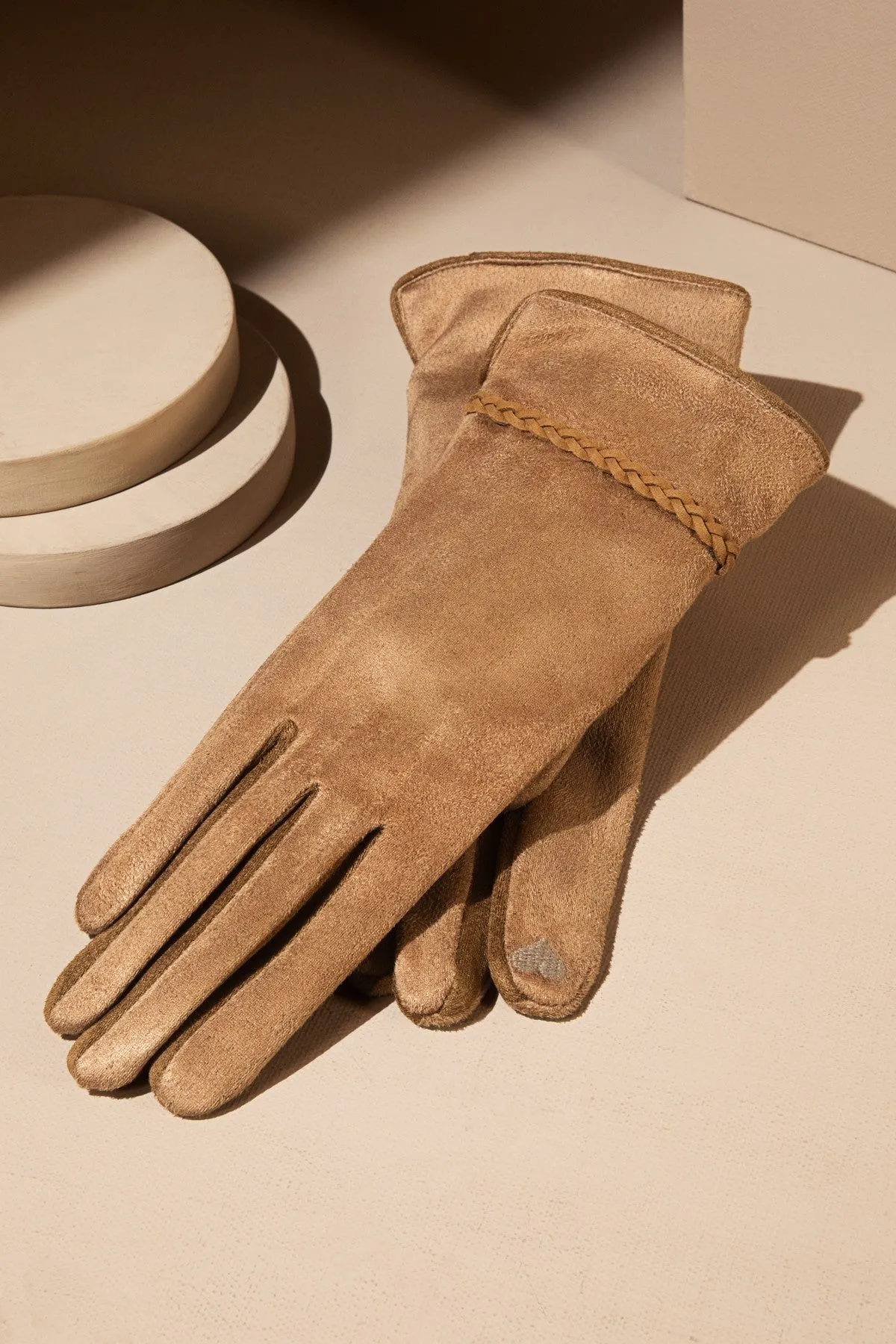 Gloves Suede Classic Smart Touch Design