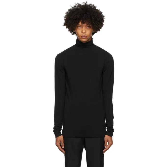 Haider Ackermann Black Kumla Turtleneck