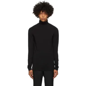 Haider Ackermann Black Kumla Turtleneck