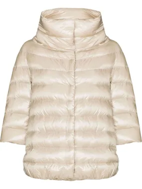 HERNO Elegant High Neck Down Jacket
