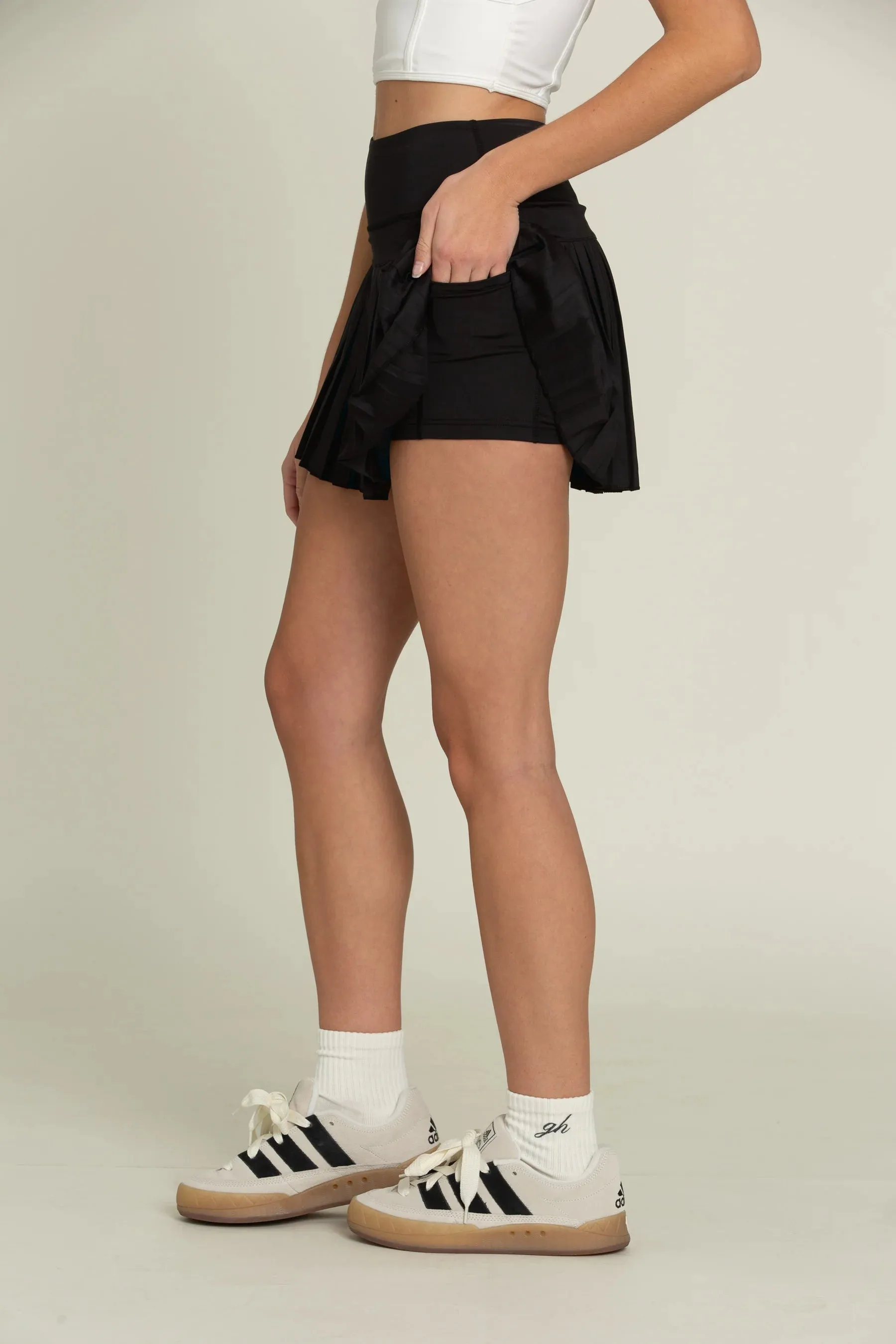 Hit The Court Mini Skirt - 15"