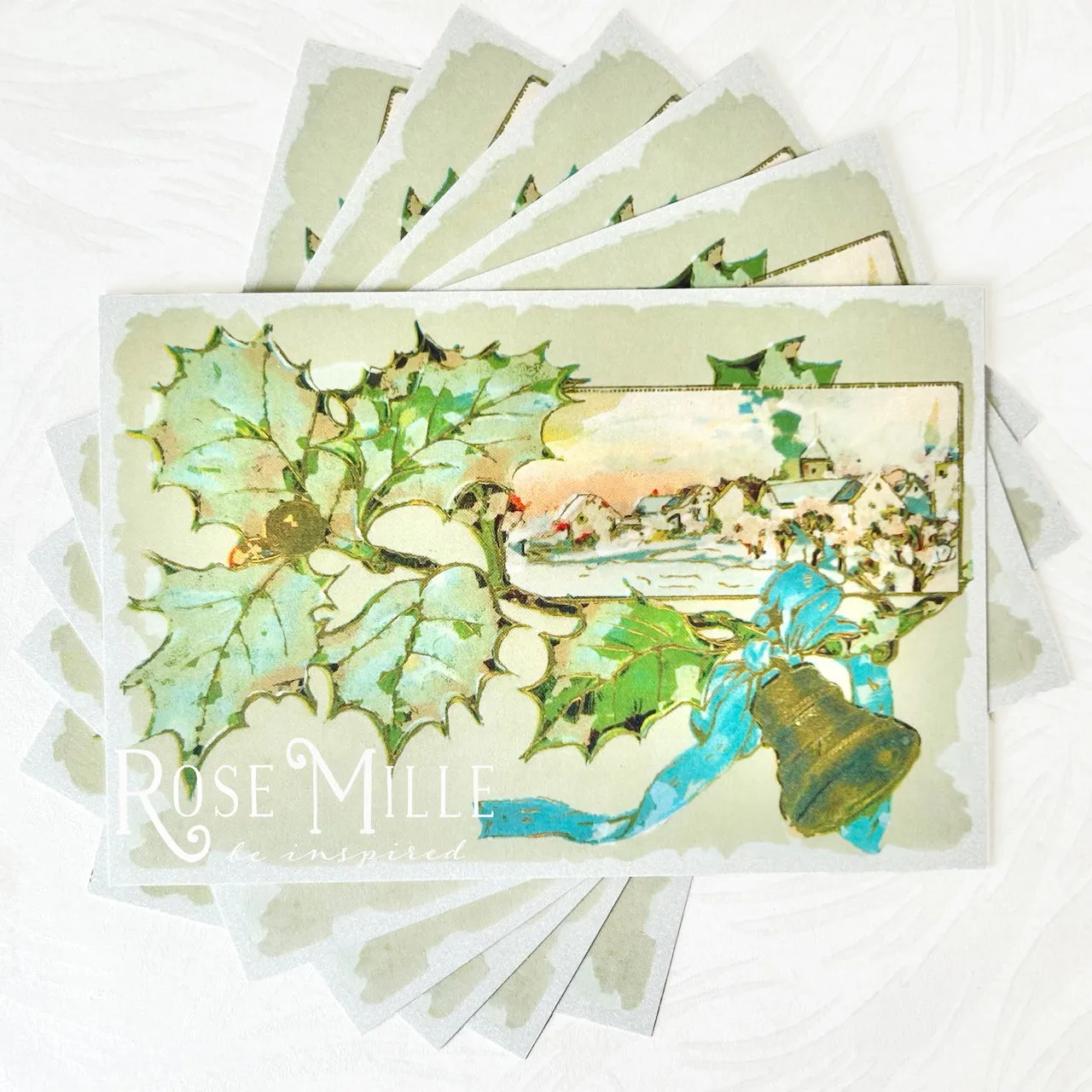 Holly & Bell - Layering PostCards