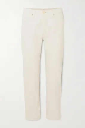 HUSH ECRU SKINNY PANTS TROUSERS SIZE UK 12 ladies