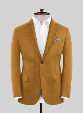 Italian Turna Mustard Flannel Jacket