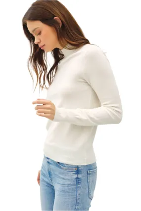 Ivory Mock Sweater