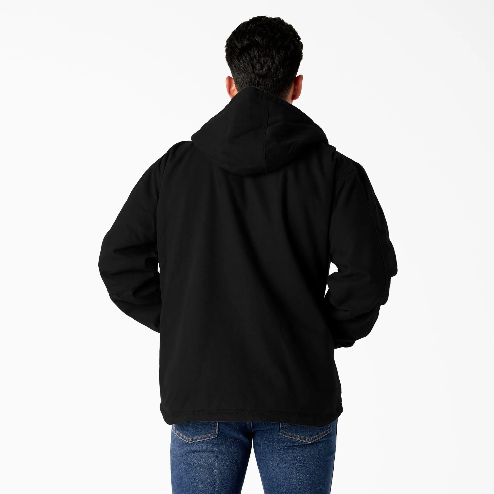 Jacket - Dickies Duck Canvas High Pile Fleece Lined Jacket, TJ360RBKX