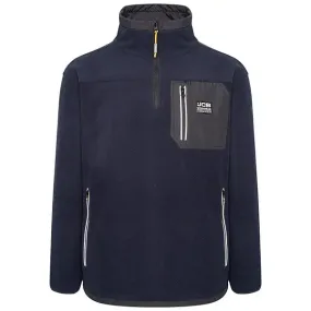 JCB Workwear Trade Heavyweight 1/4 Zip Technical Fleece Jacket