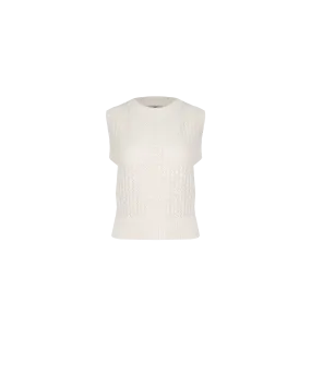 JESSA VEST WHITE