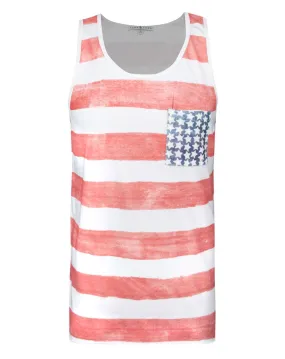 Junk Food American Flag Men's Vest