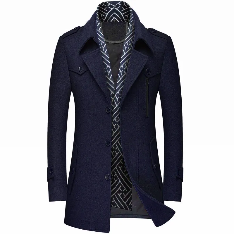 KENT DEVOÎR PRESTIGE LINED OVERCOAT