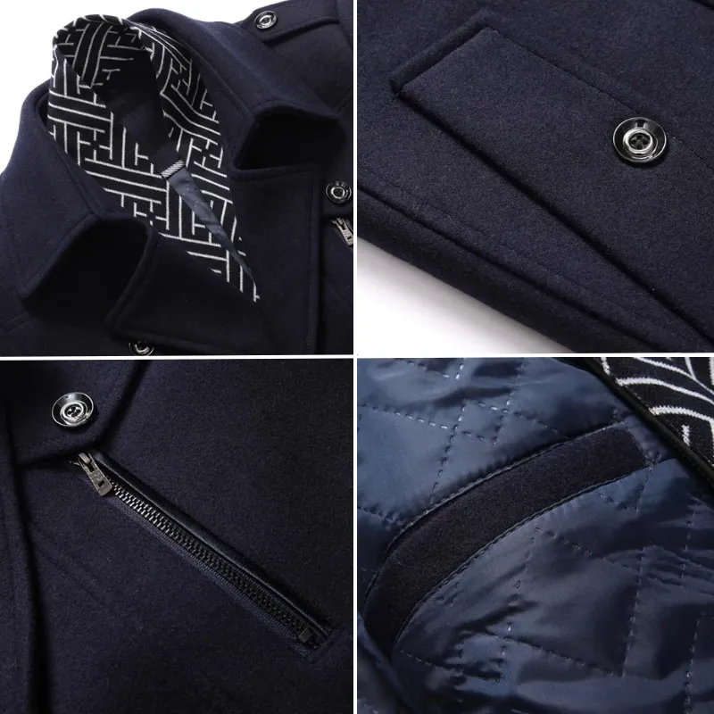 KENT DEVOÎR PRESTIGE LINED OVERCOAT