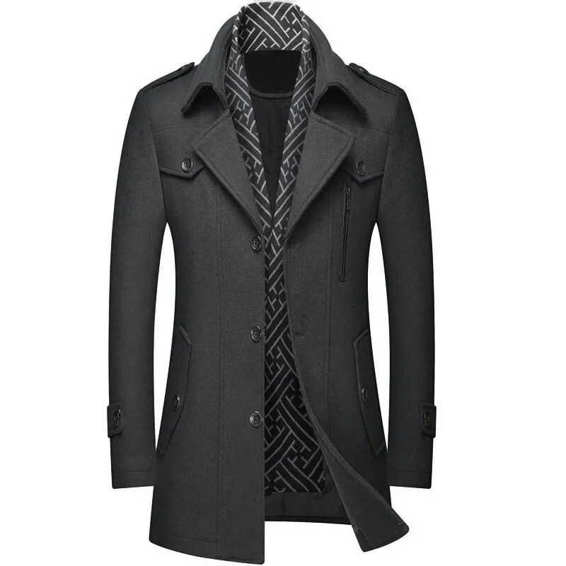 KENT DEVOÎR PRESTIGE LINED OVERCOAT