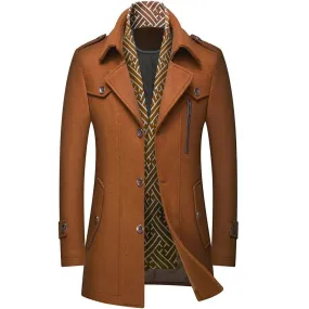 KENT DEVOÎR PRESTIGE LINED OVERCOAT