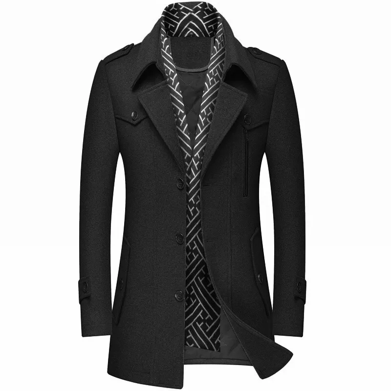 KENT DEVOÎR PRESTIGE LINED OVERCOAT