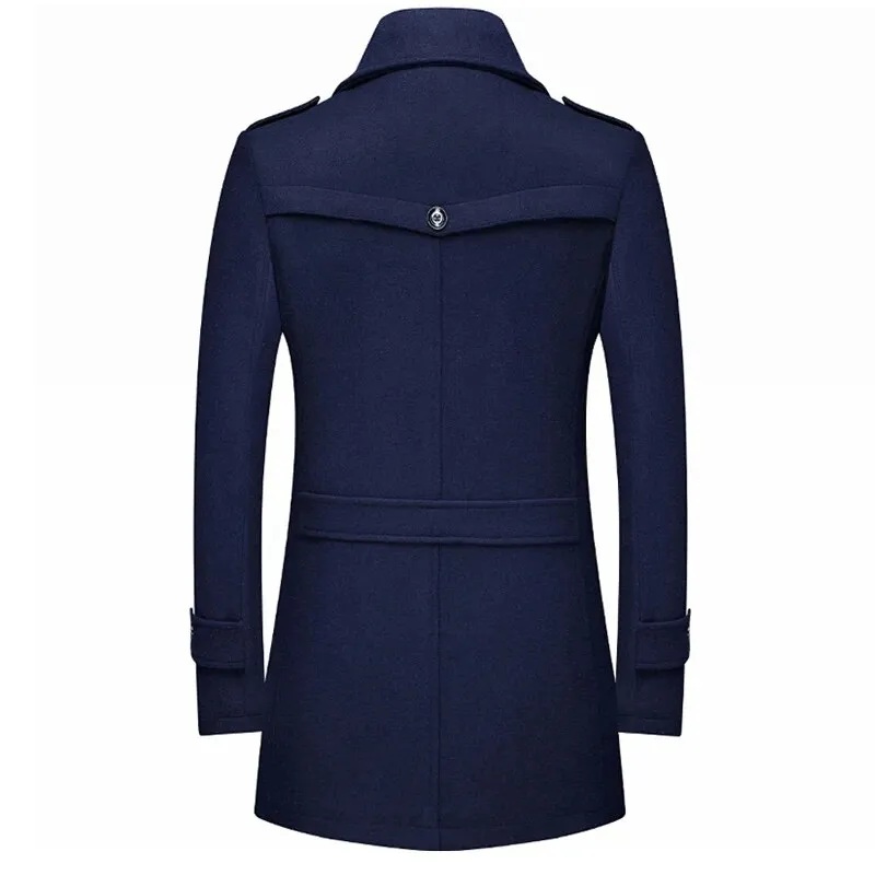 KENT DEVOÎR PRESTIGE LINED OVERCOAT