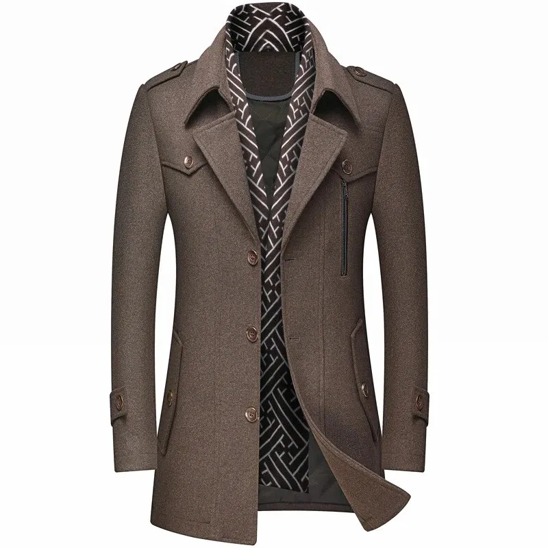 KENT DEVOÎR PRESTIGE LINED OVERCOAT