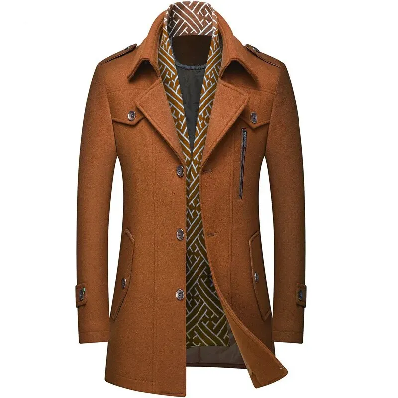 KENT DEVOÎR PRESTIGE LINED OVERCOAT