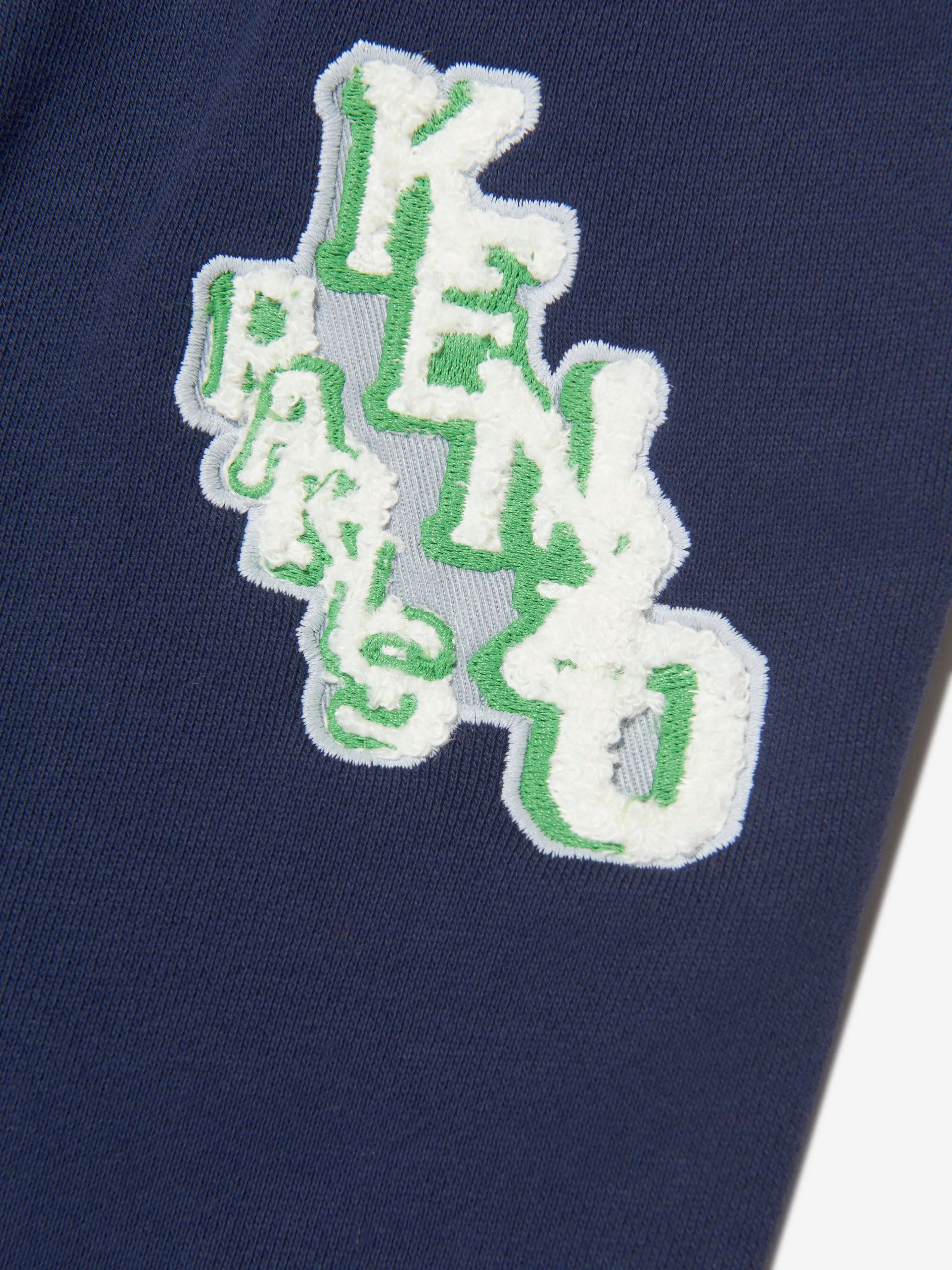 KENZO Boys Logo Joggers in Navy