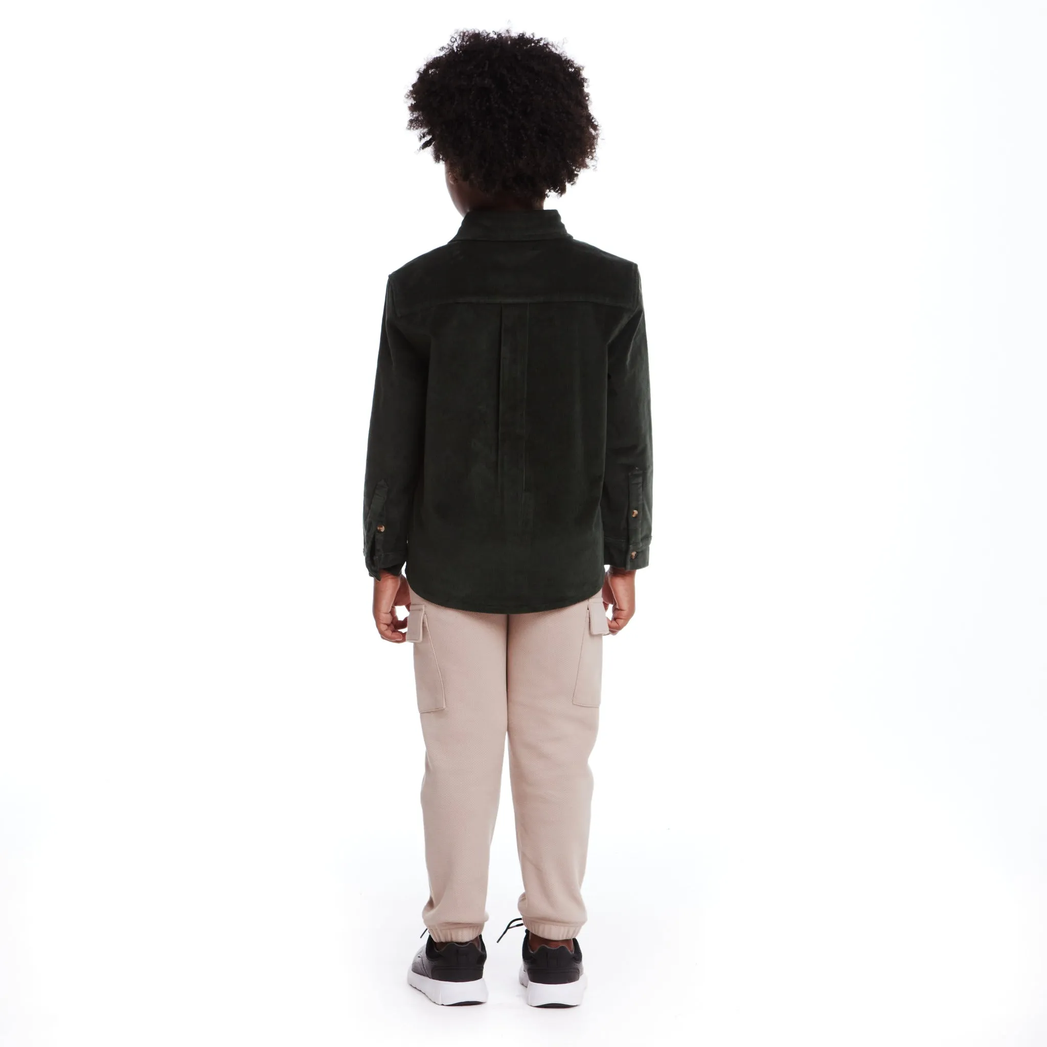 Kids (3-8) Pique Jogger | Tan