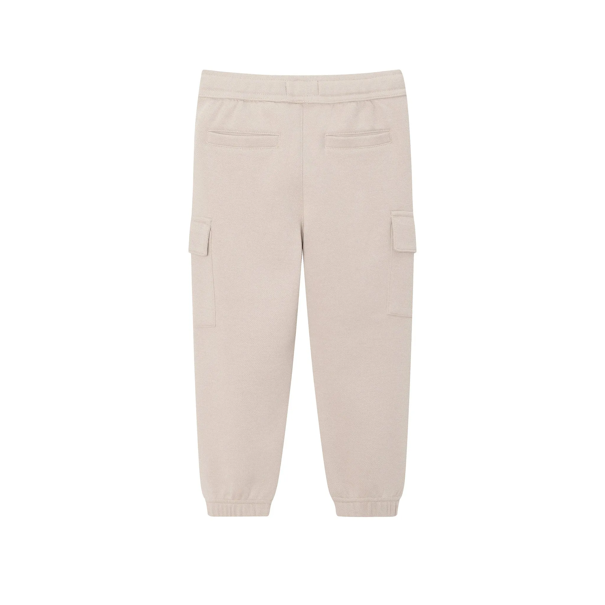 Kids (3-8) Pique Jogger | Tan