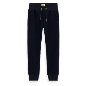 Knitted Corduroy Sweatpants - Night