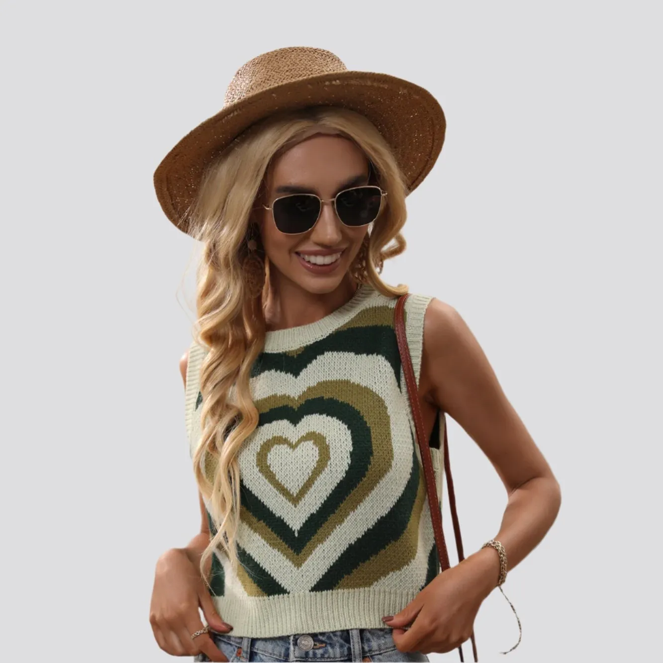 Knitted Tops Women Tank Top Casual Summer Sleeveless Y2K Vest Female Pullover Knitwear Fashion Streetwear Aesthetic Cute Shirts