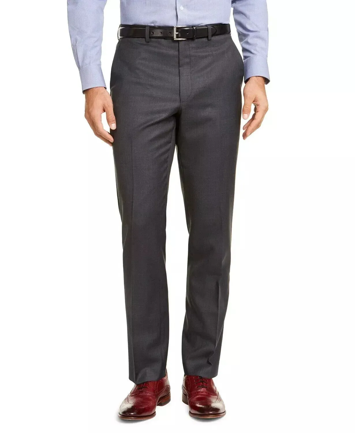 Lauren Ralph Lauren Mens Classic fit Dress Pants 34 x 34 Charcoal Grey  Solid