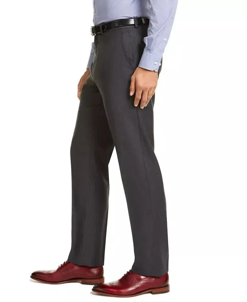 Lauren Ralph Lauren Mens Classic fit Dress Pants 34 x 34 Charcoal Grey  Solid