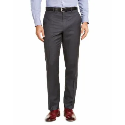 Lauren Ralph Lauren Mens Classic fit Dress Pants 34 x 34 Charcoal Grey  Solid