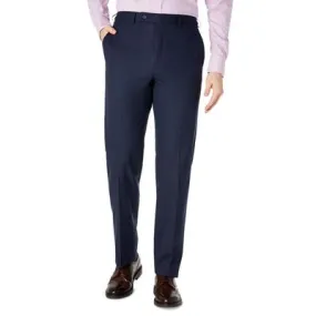 Lauren Ralph Lauren Mens Regular fit Dress Pants 36 / 29 Blue Solid Stretch