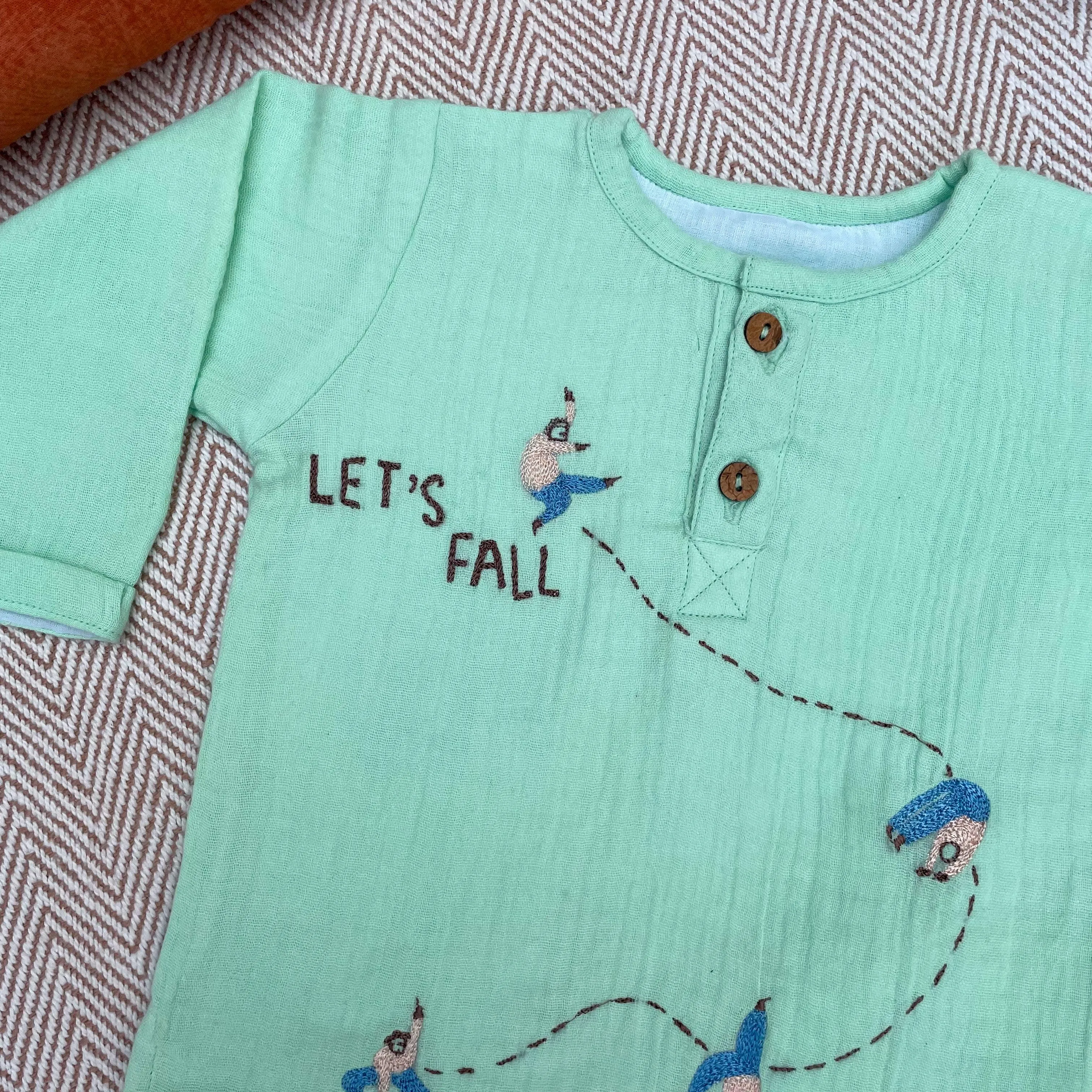 Let's Fall Muslin Set