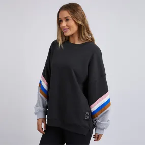 Levitate Panel Crew - Washed Black