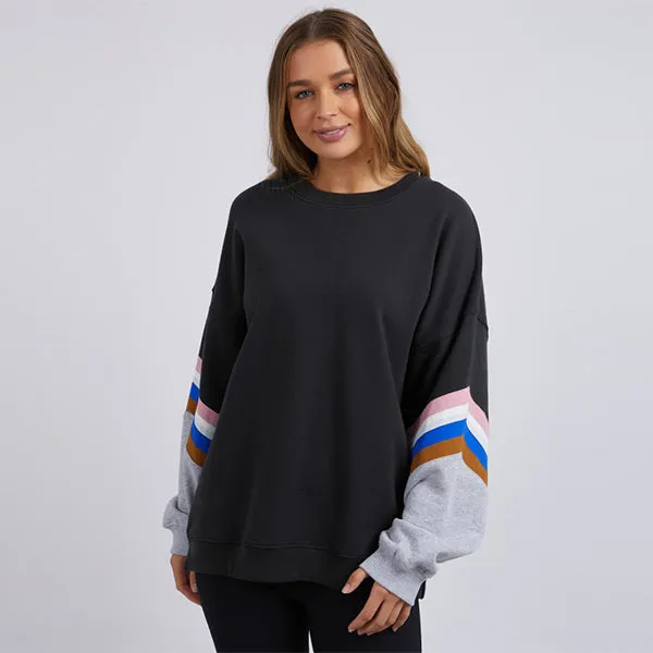 Levitate Panel Crew - Washed Black