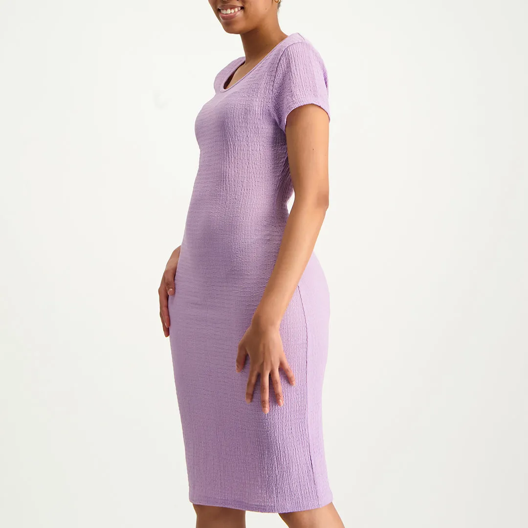 Lilac Bodycon Dress